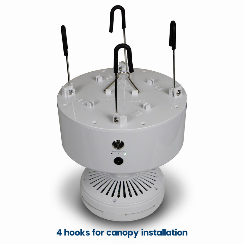 Load image into Gallery viewer, Canopy Breeze© Rechargeable Canopy Fan—Team Colors