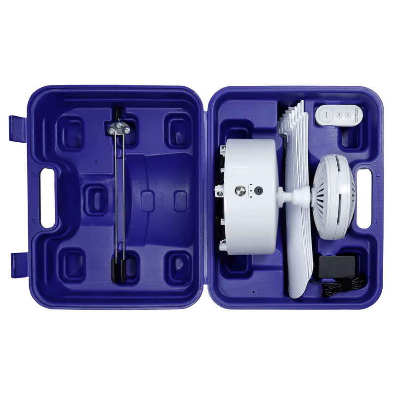 Load image into Gallery viewer, Canopy Breeze© Rechargeable Canopy Fan—Team Colors