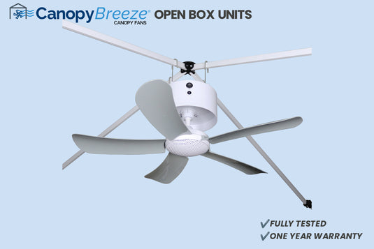 Canopy Breeze Canopy Fan OPEN BOX