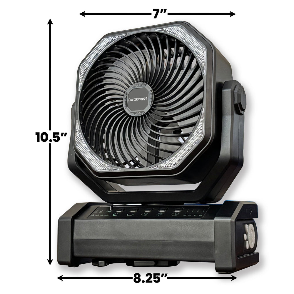Porta Breeze D12 Rechargeable Camping Fan