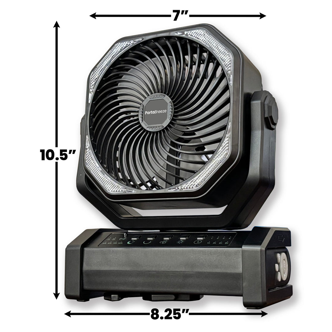 Porta Breeze D12 Rechargeable Camping Fan