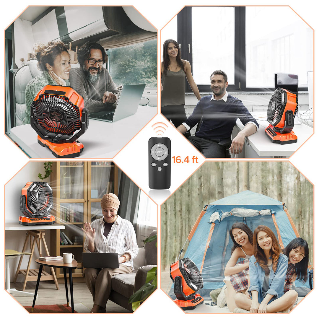 Porta Breeze D13 Rechargeable Camping Fan