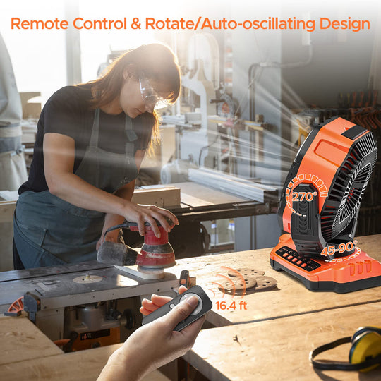 Porta Breeze D13 Rechargeable Camping Fan