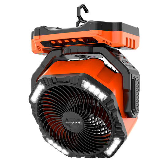 NEW!  Porta Breeze D13 Rechargeable Camping Fan