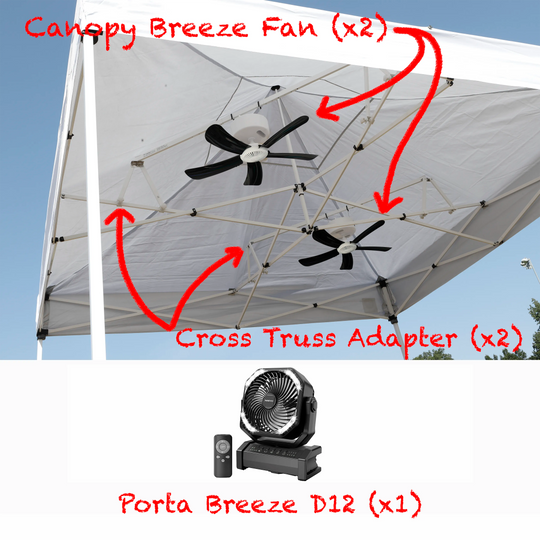 Ultimate Crafts Fair Cross Truss Cooling Bundle