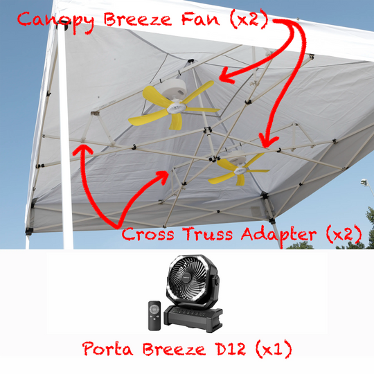 Ultimate Crafts Fair Cross Truss Cooling Bundle