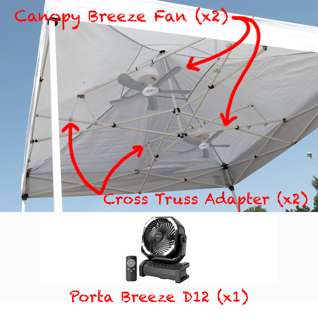 Ultimate Crafts Fair Cross Truss Cooling Bundle