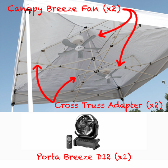 Ultimate Crafts Fair Cross Truss Cooling Bundle