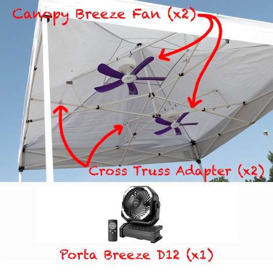 Ultimate Crafts Fair Cross Truss Cooling Bundle