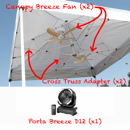 Ultimate Crafts Fair Cross Truss Cooling Bundle