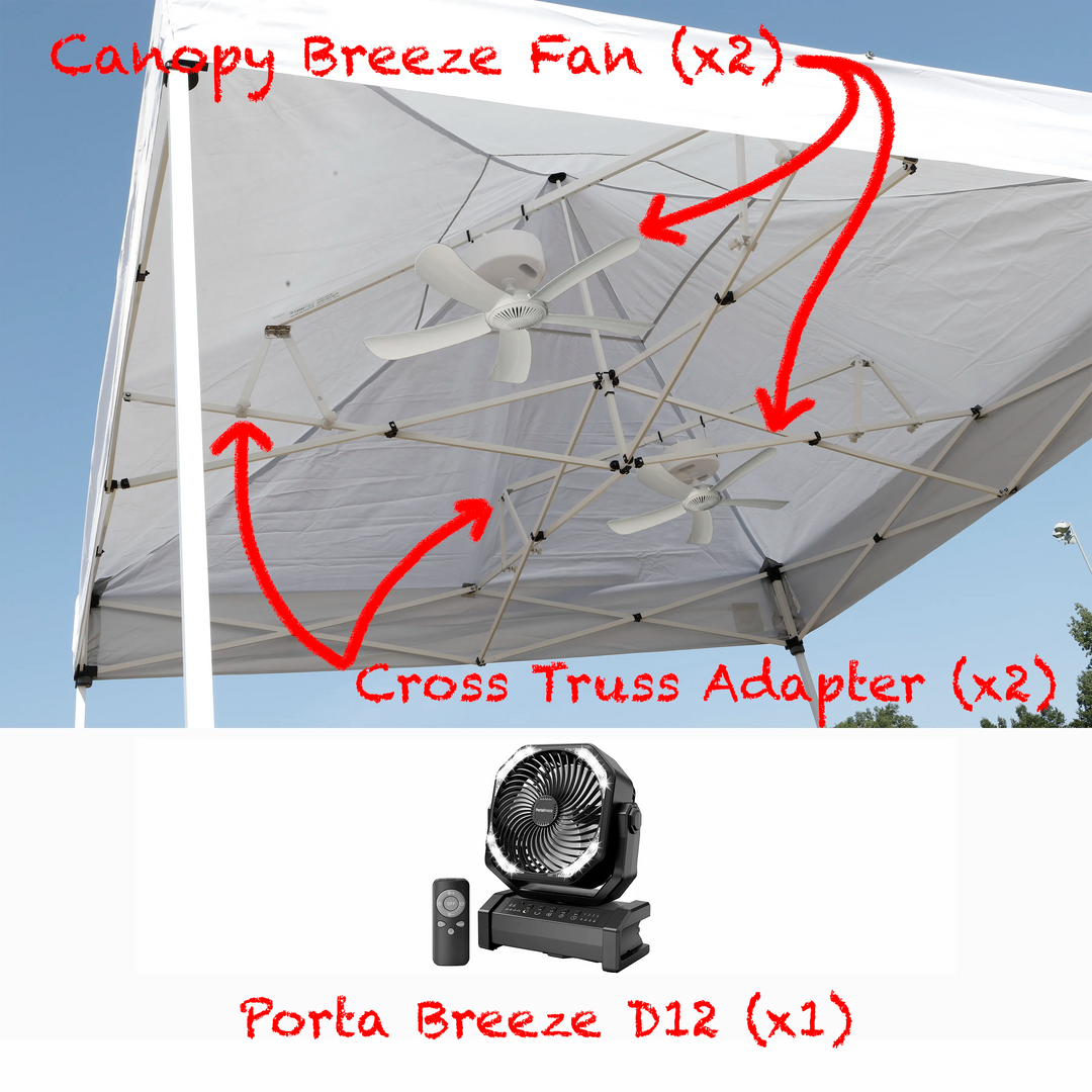 Ultimate Crafts Fair Cross Truss Cooling Bundle