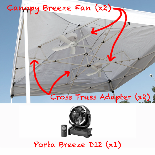 Ultimate Crafts Fair Cross Truss Cooling Bundle