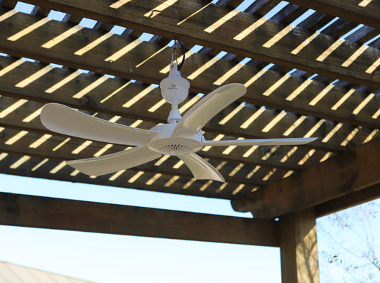 NEW!  Pergola Breeze Portable Electric Ceiling Fan