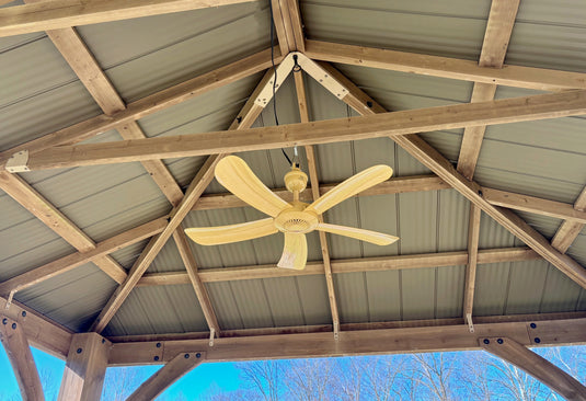 NEW!  Pergola Breeze Portable Electric Ceiling Fan